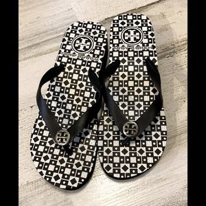 Tory Burch Wedge Flip flops